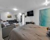 Basement family room