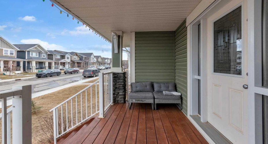 Front deck