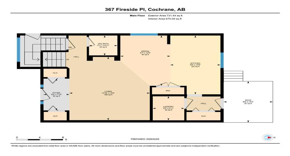 367 Fireside Place, Cochrane, Alberta T4C0R1, 3 Bedrooms Bedrooms, ,4 BathroomsBathrooms,Residential,For Sale,Fireside,A2316135