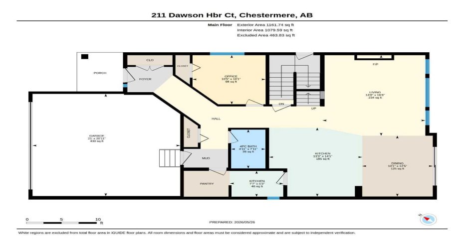 211 Dawson Harbour Court, Chestermere, Alberta T1X 1Z6, 7 Bedrooms Bedrooms, ,4 BathroomsBathrooms,Residential,For Sale,Dawson Harbour,A2316934