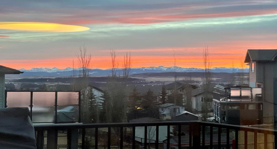 Homeowners own photo of Sunset views
