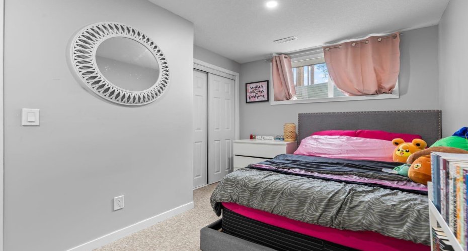 4th Bedroom in Basement