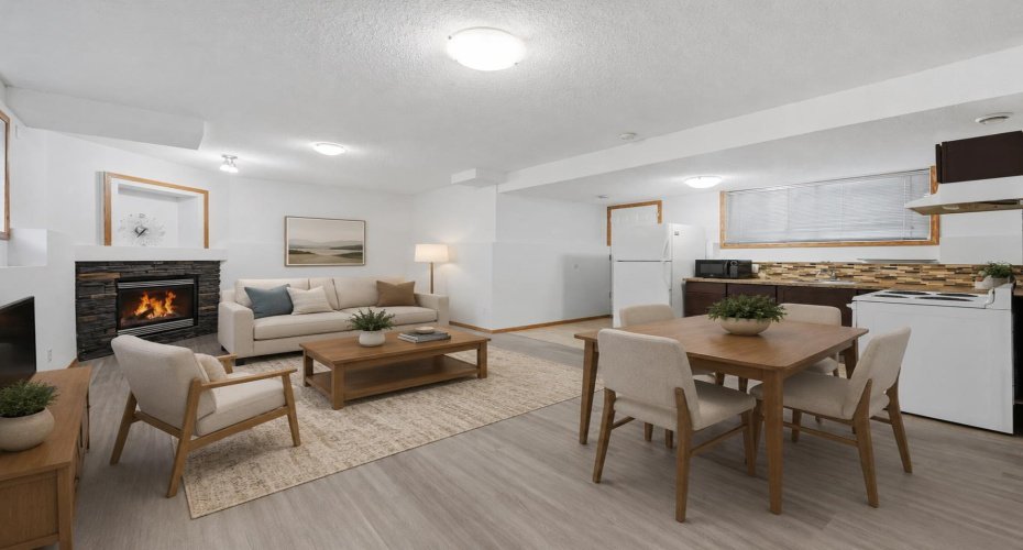 VIRTUALLY STAGED Basement