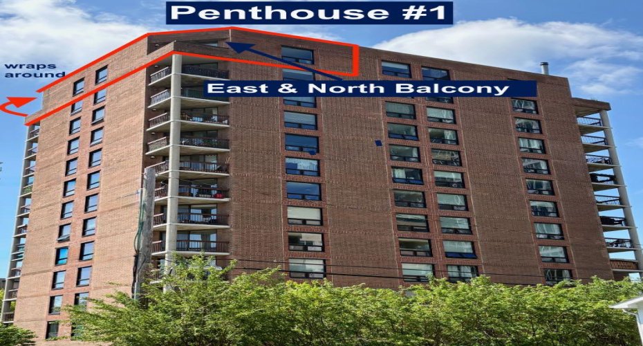 Penthouse - South/East Side