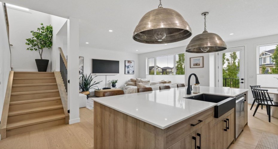 The oversized windows and space that allows the energy to flow from room to room, creates an environment perfect for making memories with family and friends