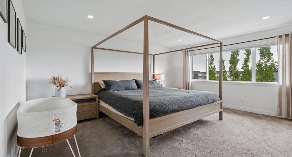 Step into your primary bedroom, with oversized windows to wake your up with warm feel of sun on your skin in the morning. Stay organized and start your day off right with ample space