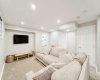 Basement Entertainment Area
