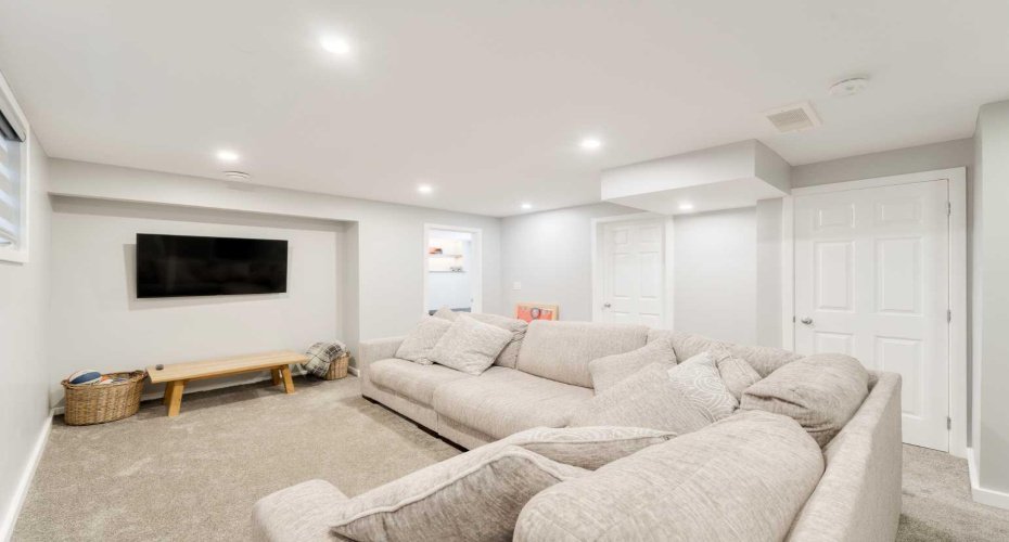 Basement Entertainment Area
