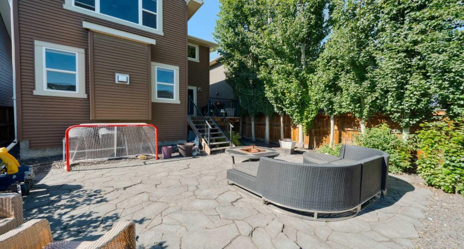 Deck and patio
