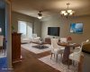 *virtually staged living room