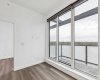 Living room looking out at private balcony