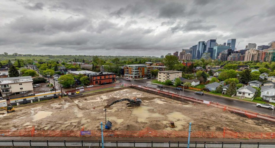 View from your top-floor balcony (building there will only be 6 storeys)