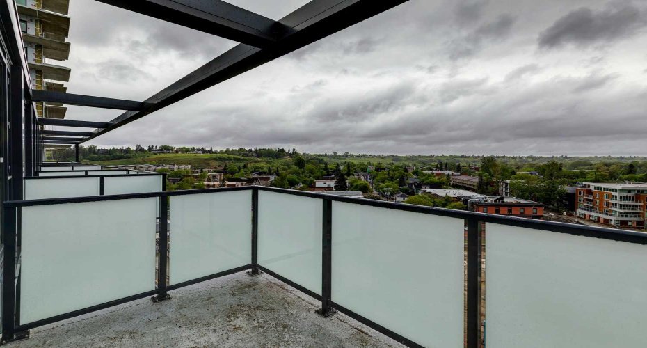 View from private balcony