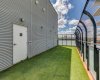 Dog run on rooftop