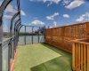 Dog run on rooftop