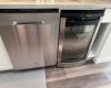 dishwasher and beverage center