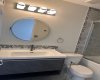 renovated master bathroom