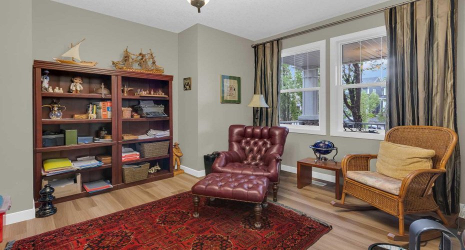 The Den is to your right side as you enter the Home