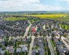 Mature neighborhood with backlanes