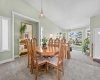 Formal dining room with room for hutch