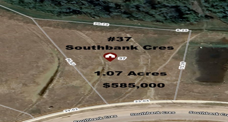 37 Southbank Crescent, Okotoks, Alberta T1S 5S8, ,Land,For Sale,Southbank,A2289336