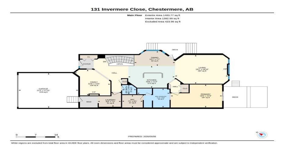 131 Invermere Close, Chestermere, Alberta T1X1L3, 3 Bedrooms Bedrooms, ,3 BathroomsBathrooms,Residential,For Sale,Invermere,A2309757