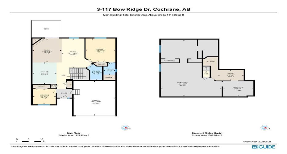 117 Bow Ridge Drive, Cochrane, Alberta T4C 2G9, 2 Bedrooms Bedrooms, ,2 BathroomsBathrooms,Residential,For Sale,Bow Ridge,A2318945