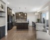 Living Room + Kitchen