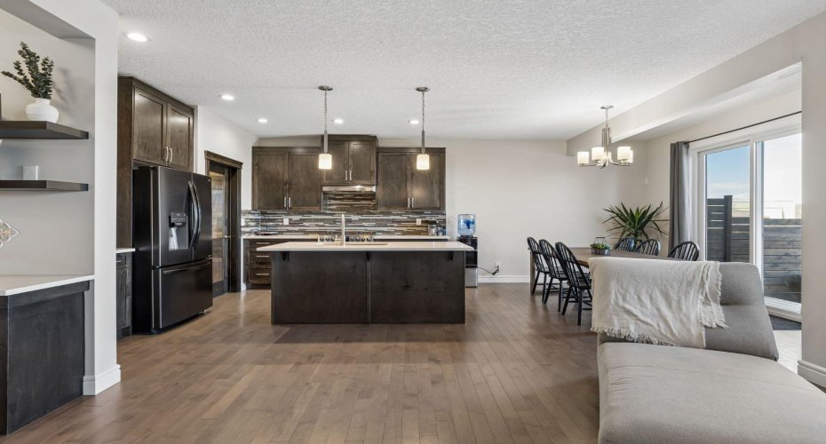 Living Room + Kitchen