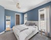 Primary Bedroom + Walk-in Closet