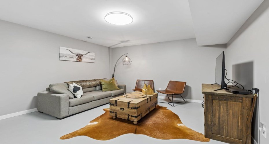 Partially Finished Basement