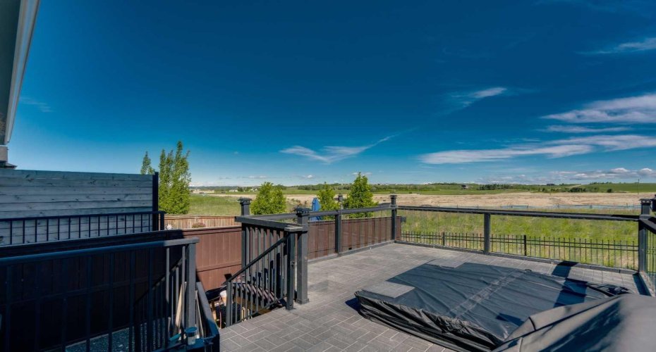 Back deck with a view!