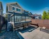 View of backyard.