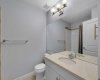 View of the 4pc bath upstairs.