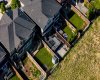 Aerial view of the backyard.