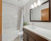 Upper level bathroom