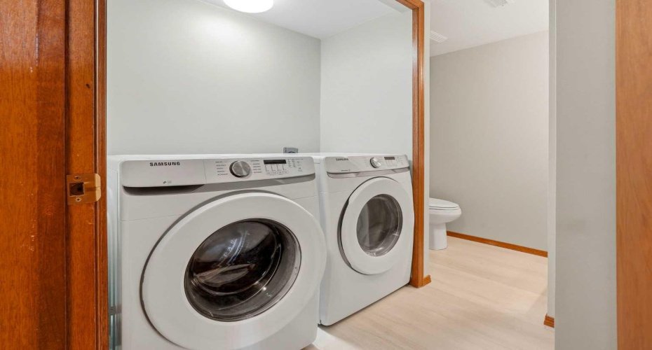 Laundry 1st lower level