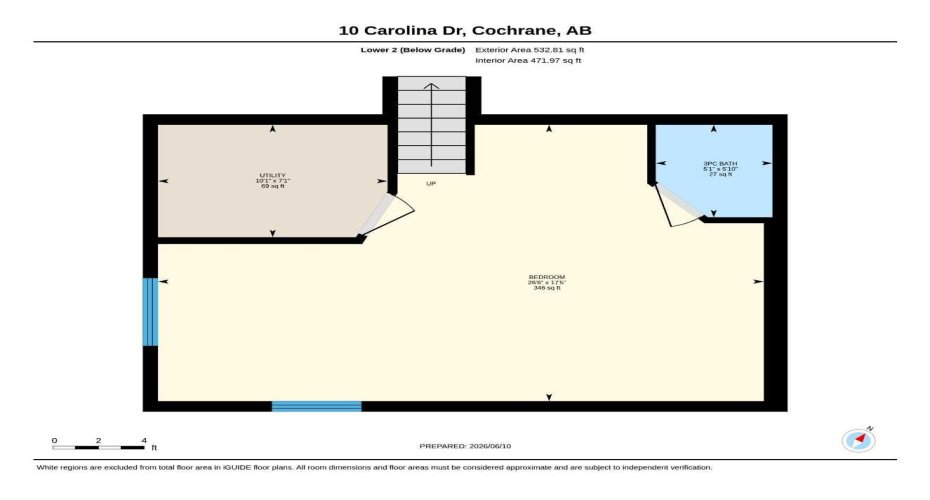10 Carolina Drive, Cochrane, Alberta T4C 1C2, 4 Bedrooms Bedrooms, ,3 BathroomsBathrooms,Residential,For Sale,Carolina,A2316646