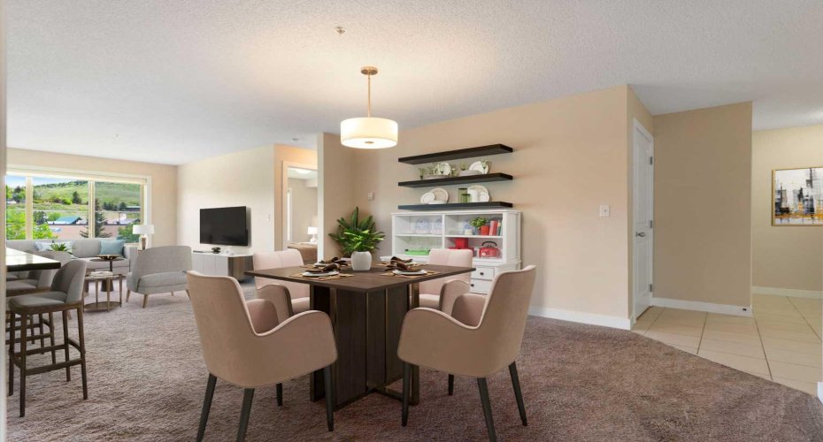 Dining Area - Staged