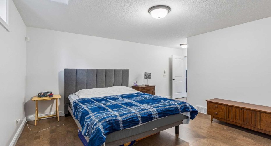 Basement bedroom