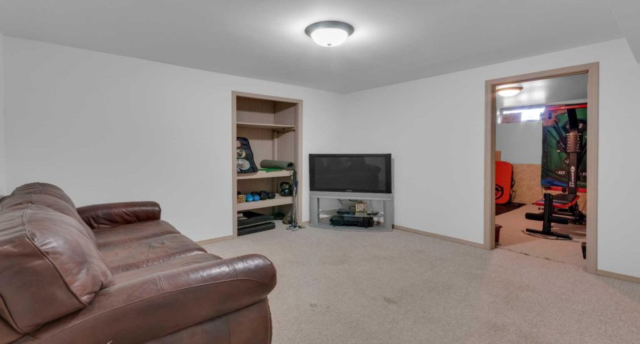 Family Room in Lower Level