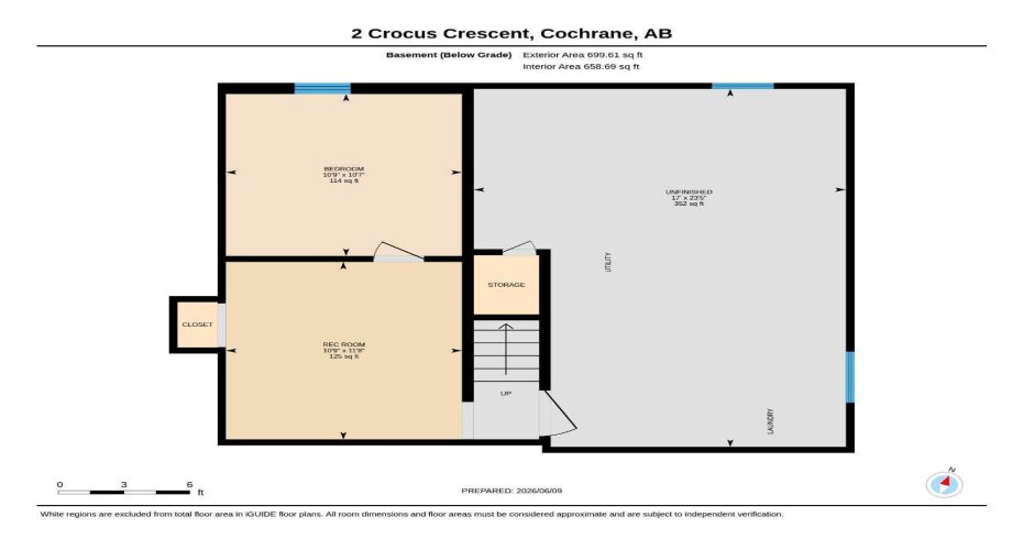 2 Crocus Crescent, Cochrane, Alberta T4C1E2, 3 Bedrooms Bedrooms, ,2 BathroomsBathrooms,Residential,For Sale,Crocus,A2319600