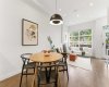 Dining Room could fit a round or square table for 4-6 people