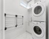Laundry Room with a Sink & Hanging Rack & Space for Storage