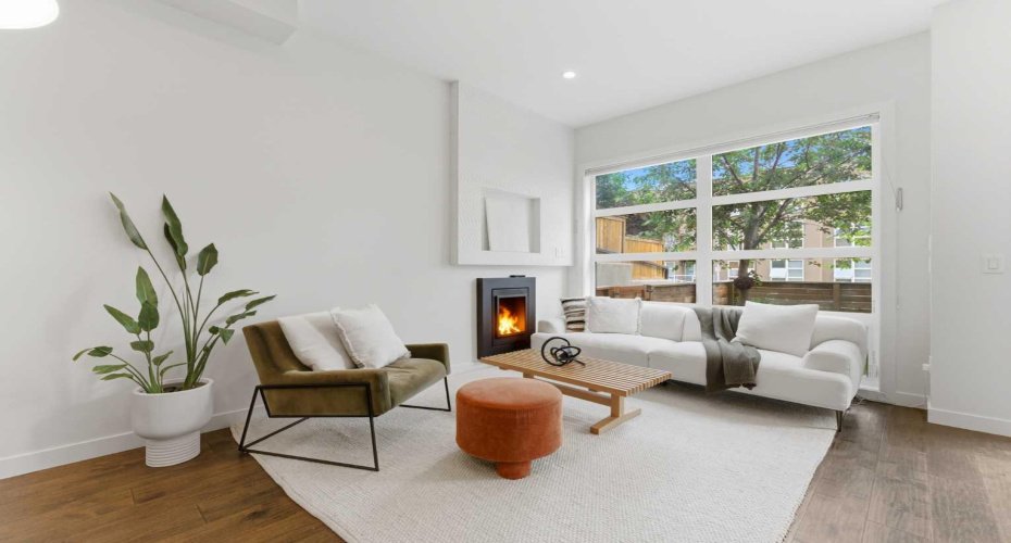 Gas Fireplace, Timeless Finishes