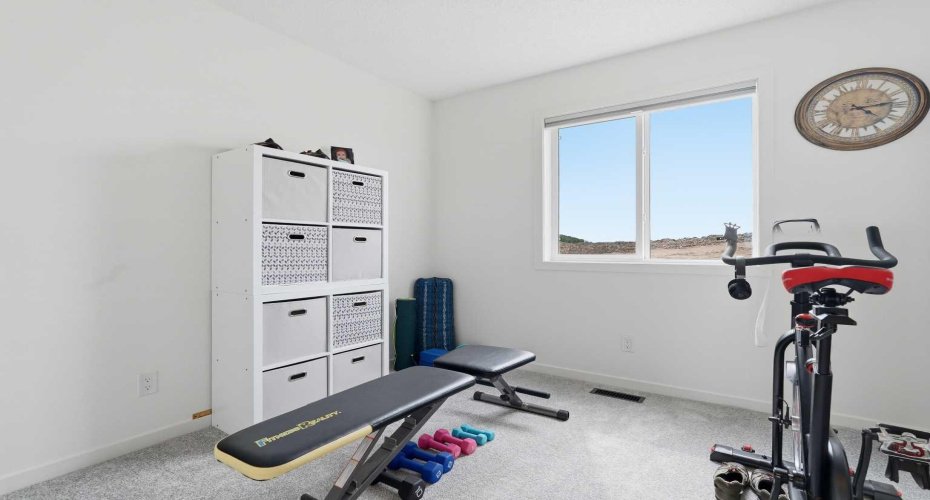 Third bedroom or flex space, for office, home gym, or den.