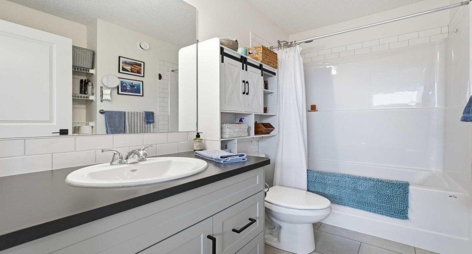 4 piece bathroom upstairs