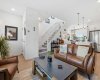 Open concept living space