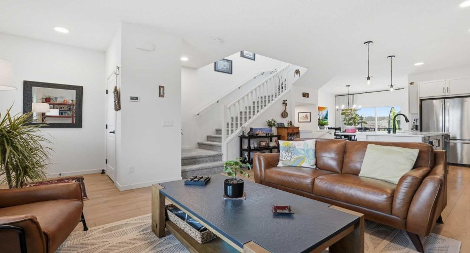 Open concept living space