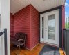 Covered front porch
